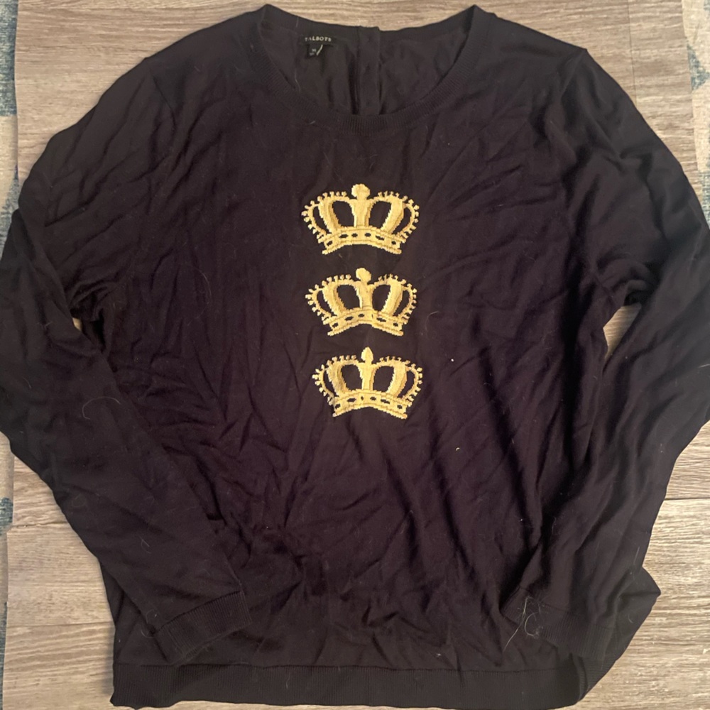 EUC Talbots Crown Sweater